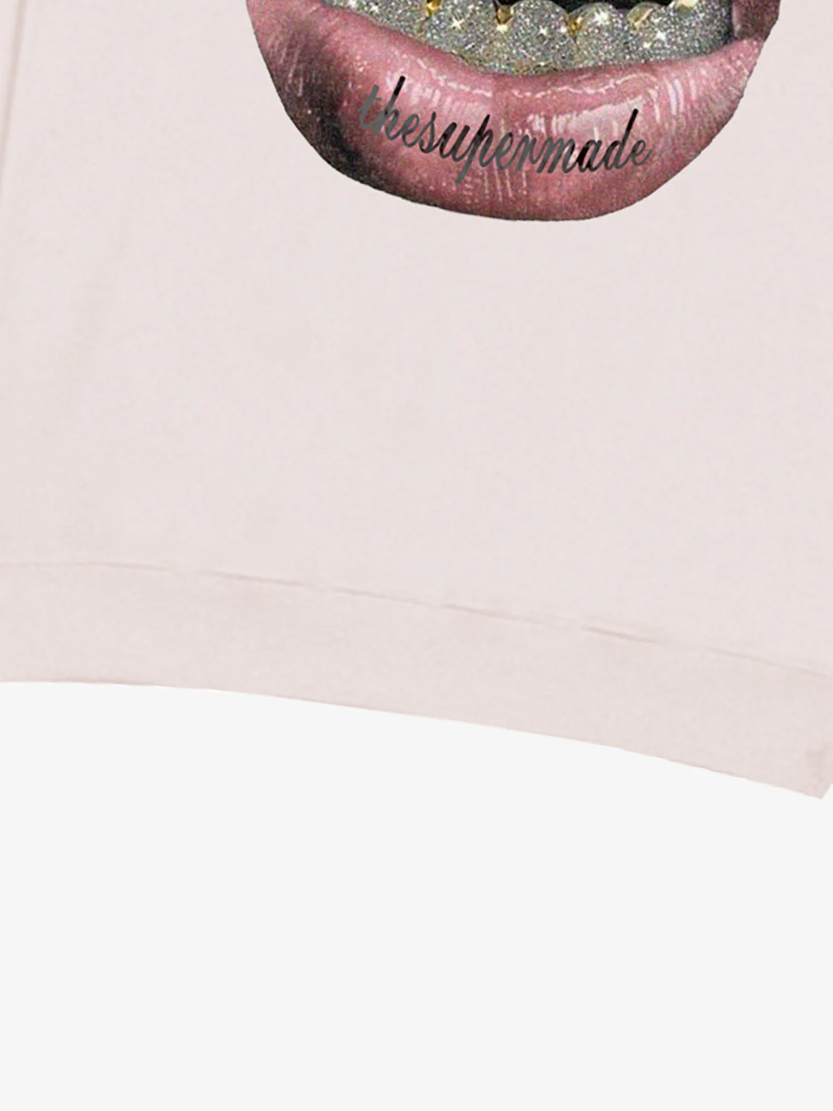 Streetwear Hip-Hop Gold Mouth Print Sweatshirt - Image 6