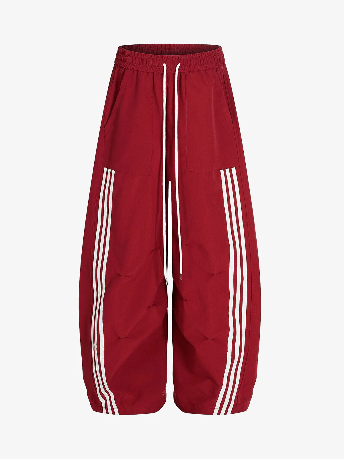 Striped Zip-Up Track Jacket and Wide-Leg Track Pants Set - Image 12