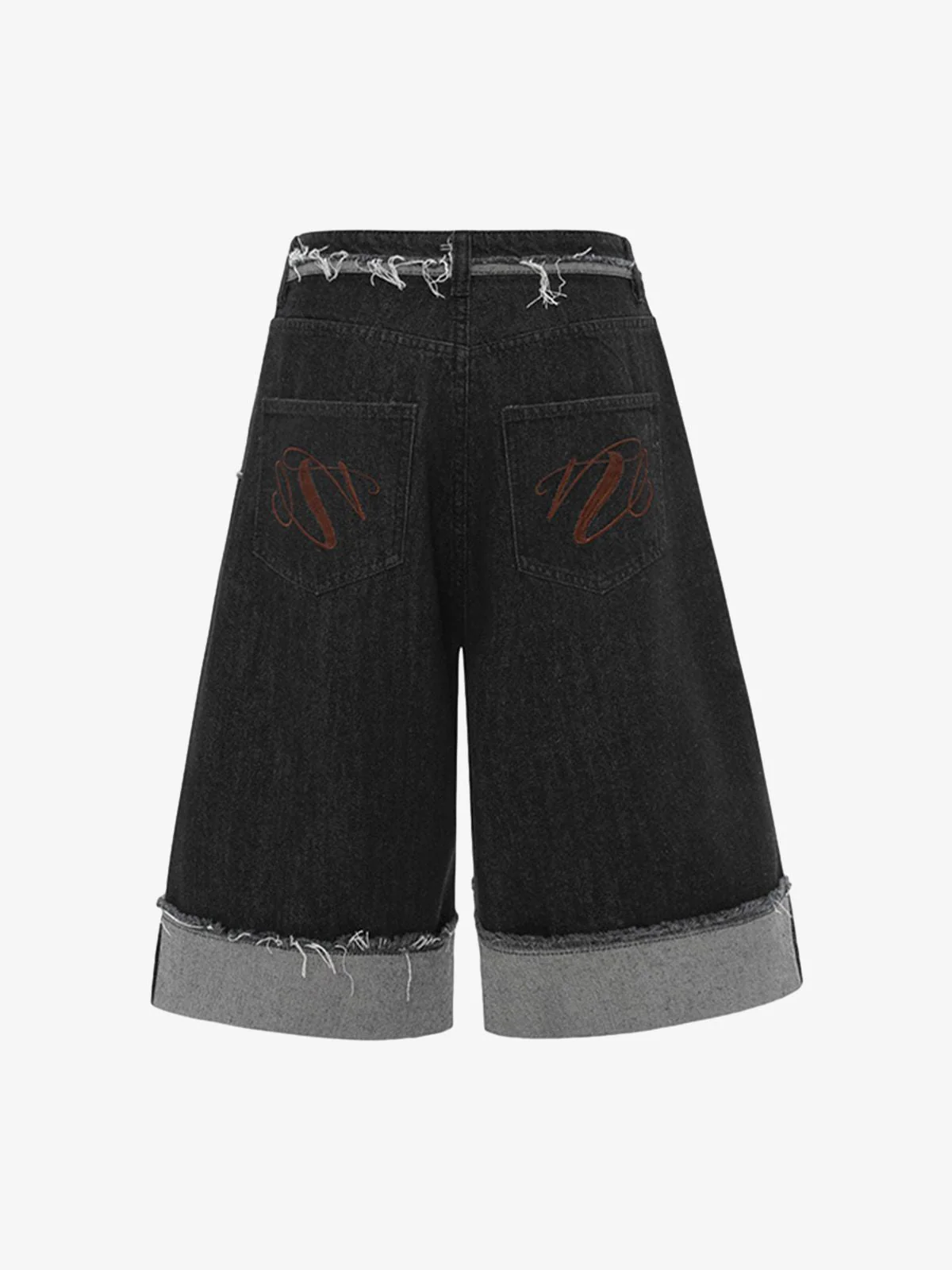 Cleanfit Raw Edge Denim Short - 2483 - Image 3