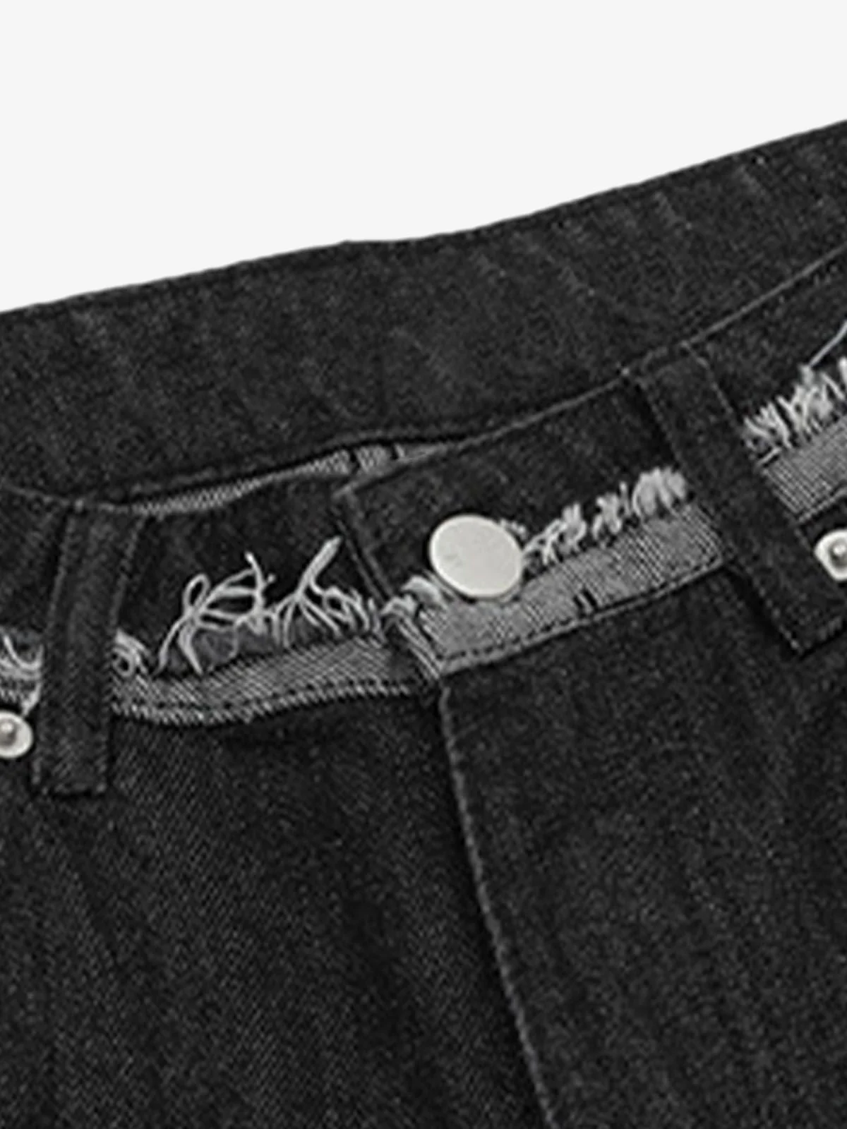 Cleanfit Raw Edge Denim Short - 2483 - Image 4