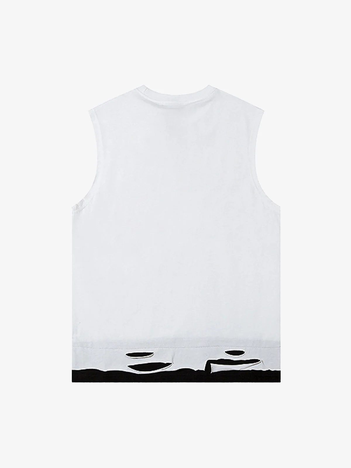 Graphic Letter Chain Vest - Image 4