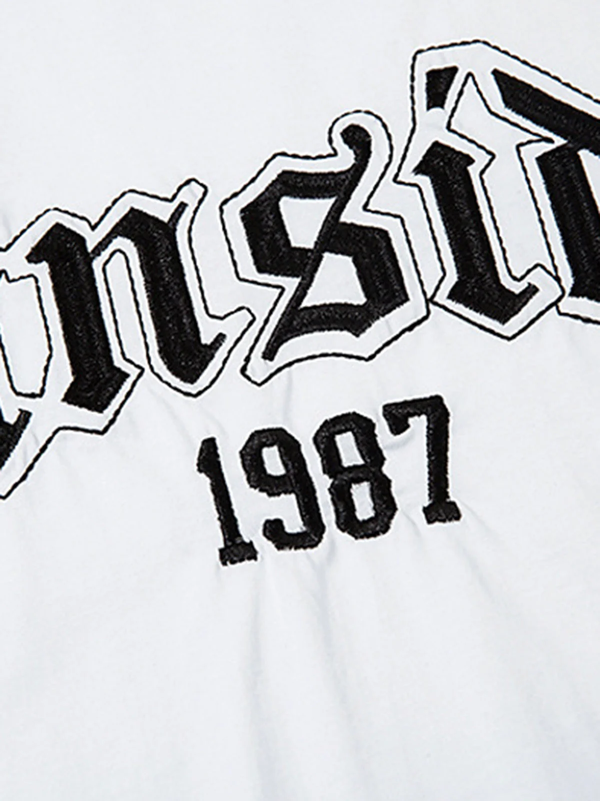 Graphic Letter Chain Vest - Image 5
