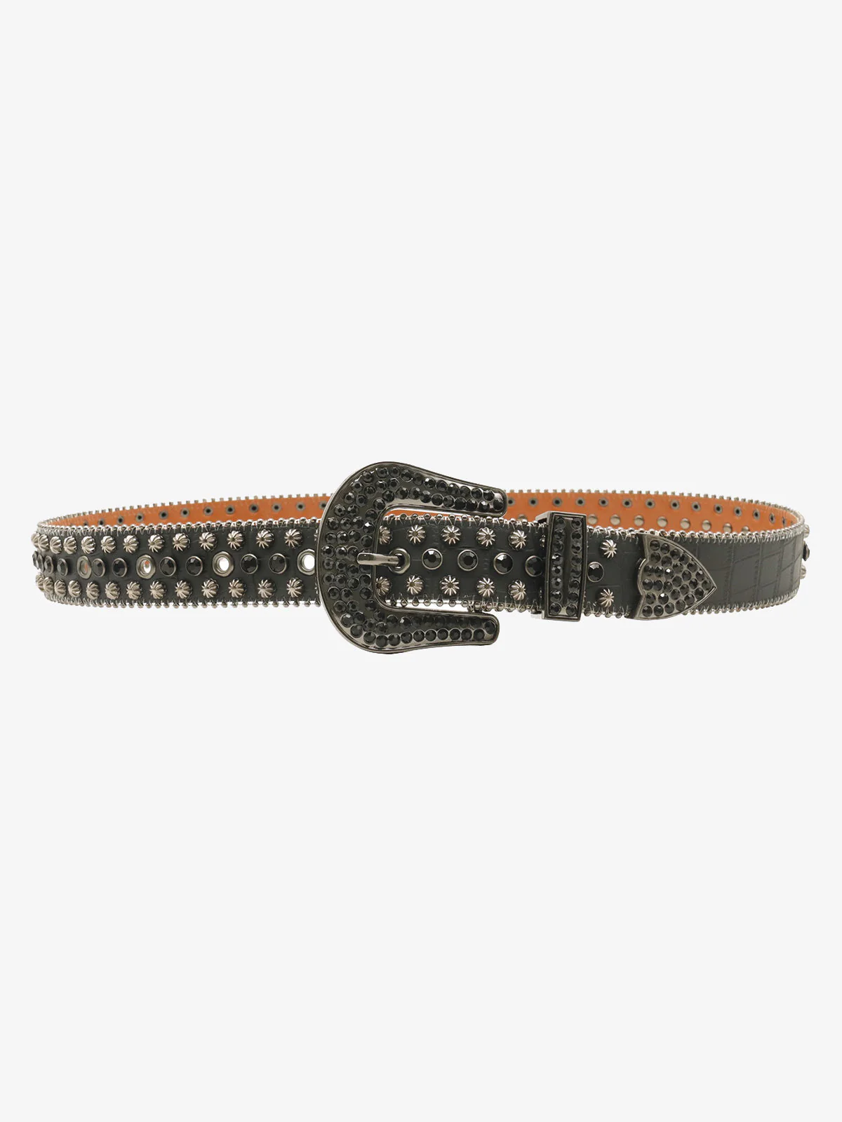 Street Rhinestone Studded Belt - Image 4