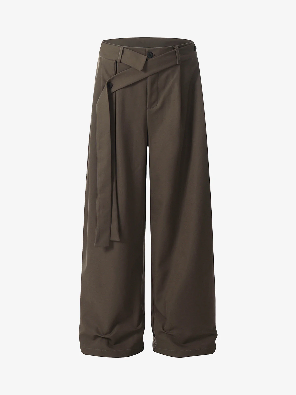 Pleated Belted Machete Track Pants - Image 4