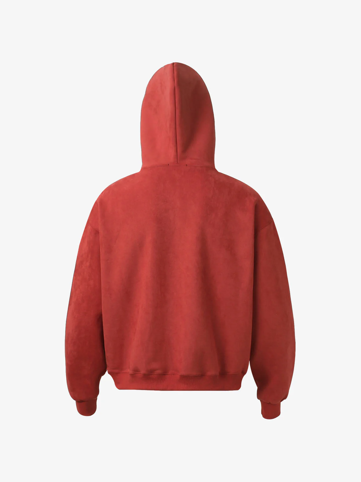 Suede Letter Embroidered Cropped Zip-Up Hoodie - Image 10