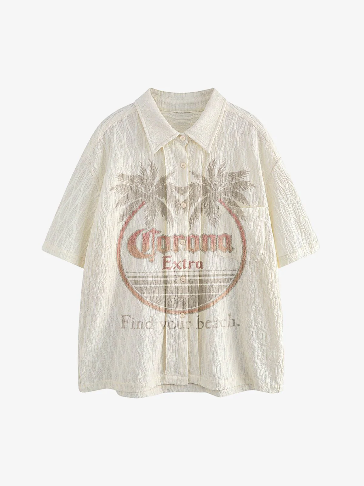 Palm Tree Short-Sleeve Shirt