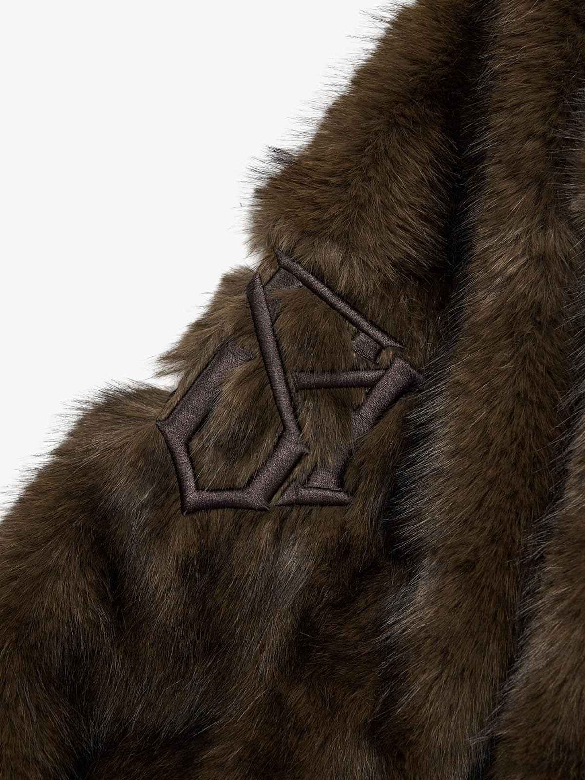 Supermade Embroidered Fur Jacket - 2486 - Image 10