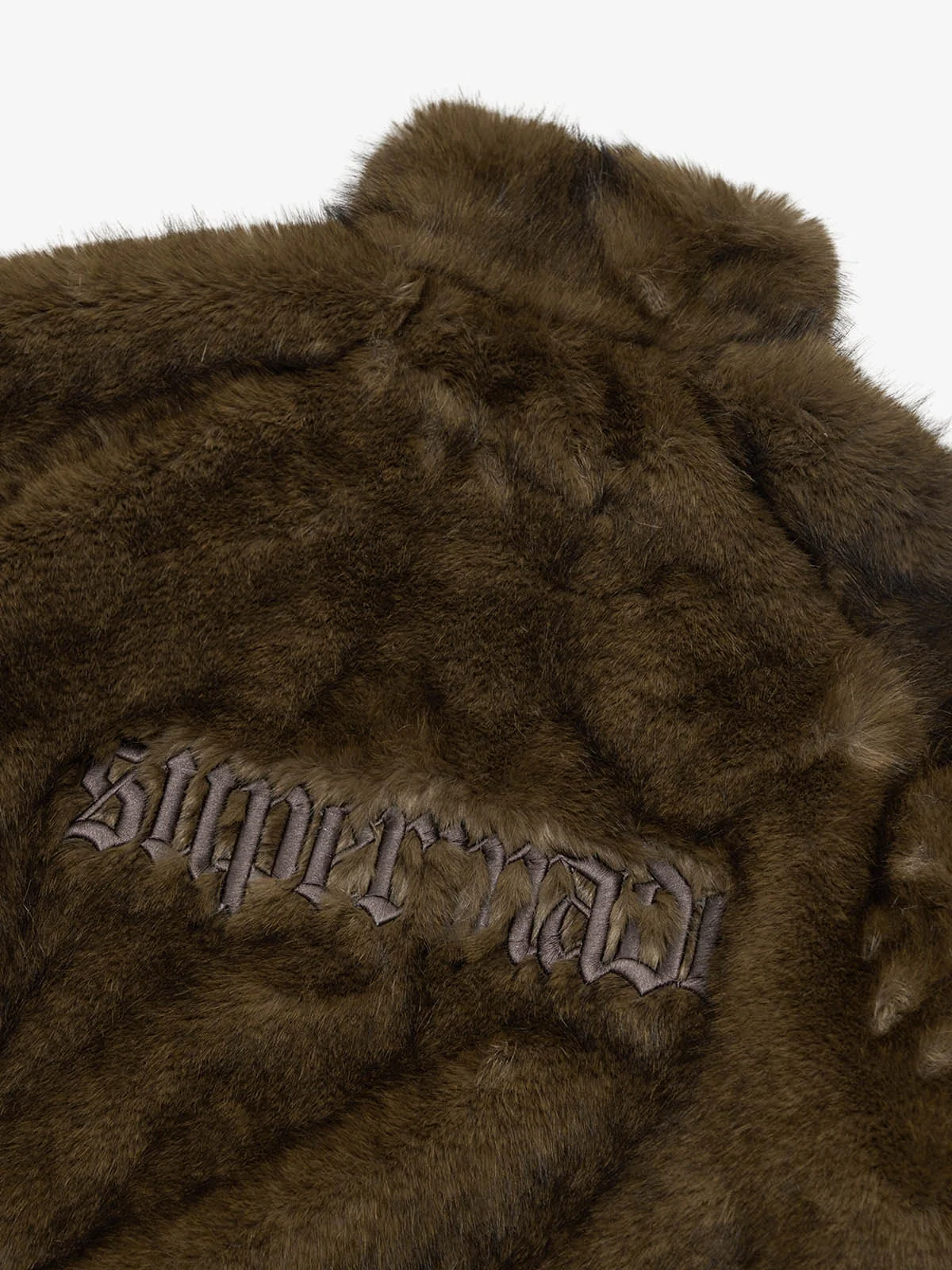 Supermade Embroidered Fur Jacket - 2486 - Image 12