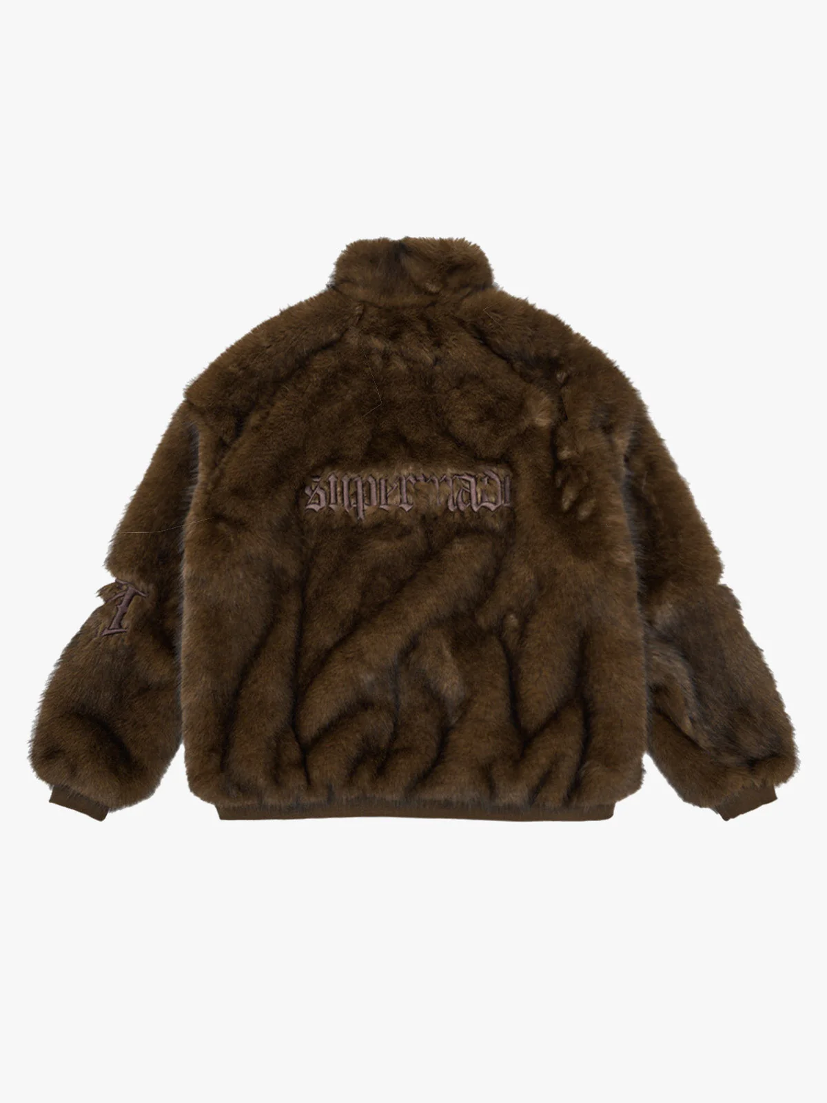 Supermade Embroidered Fur Jacket - 2486 - Image 8