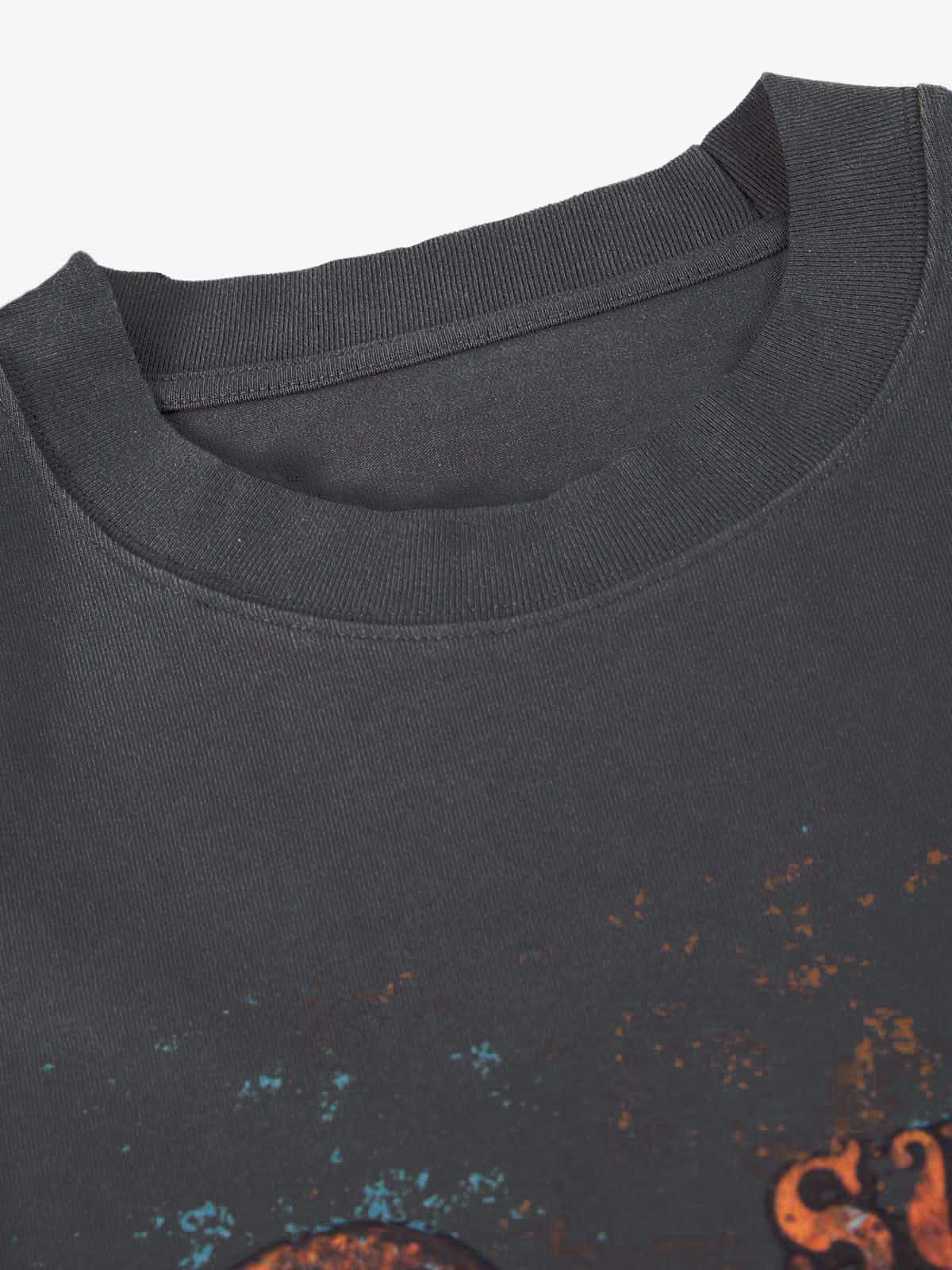 Supermade Rusty Metal Key Print T-Shirt - Image 13