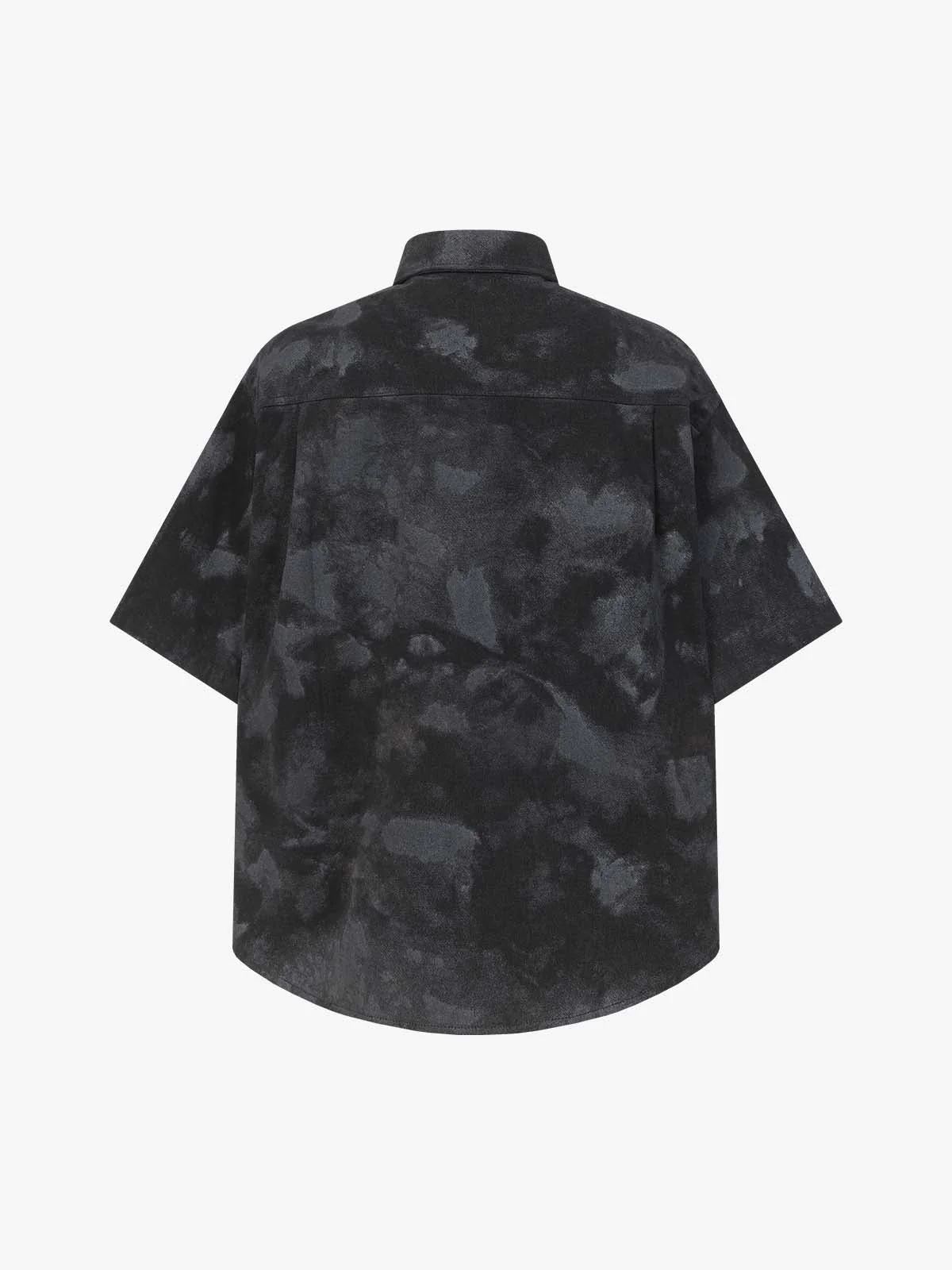 Supermade Signature Tie-Dye Acid Wash Pleated Shirt - Image 5