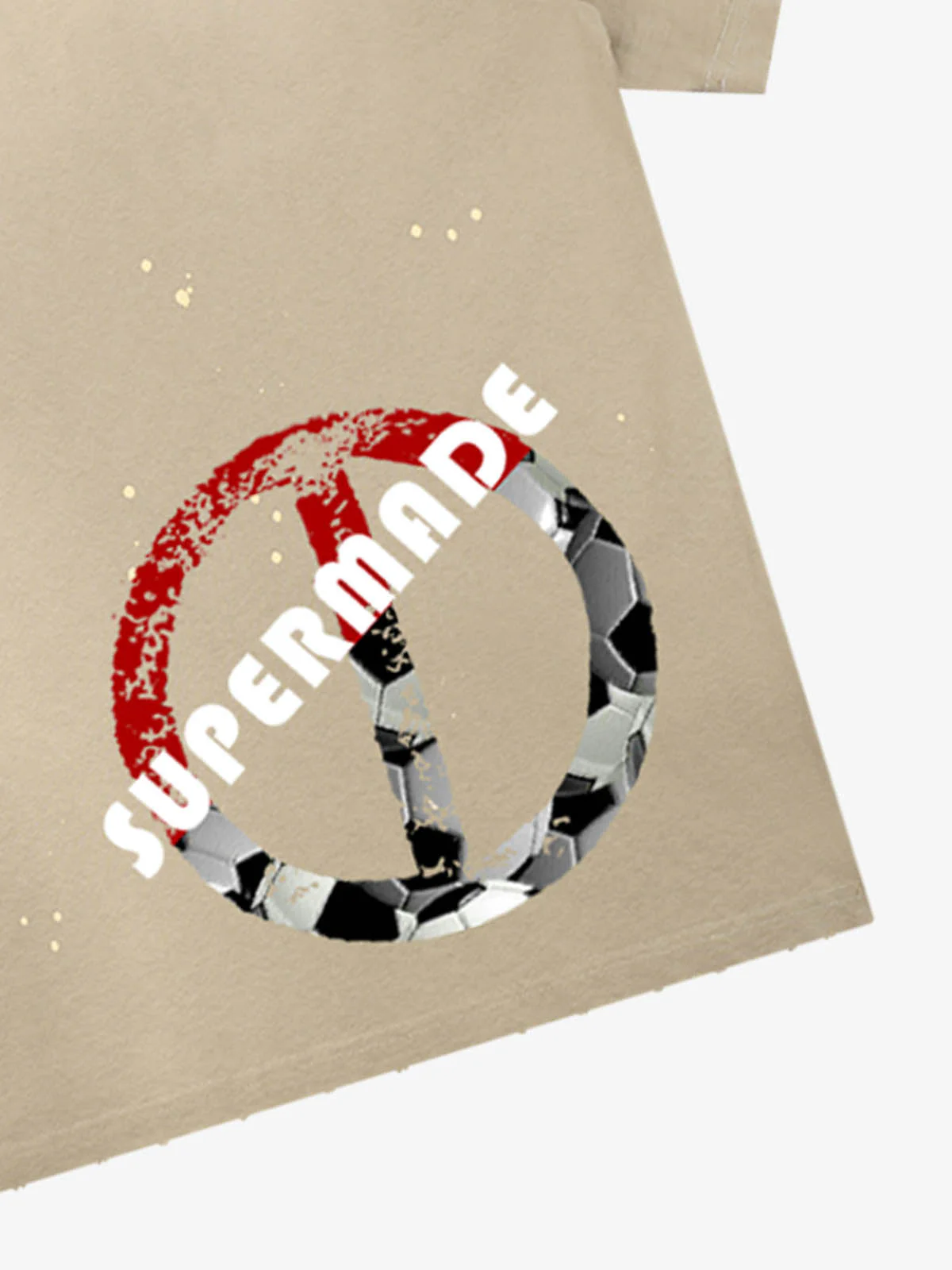 Supermade Soccer Circle Graphic T-Shirt - Image 7