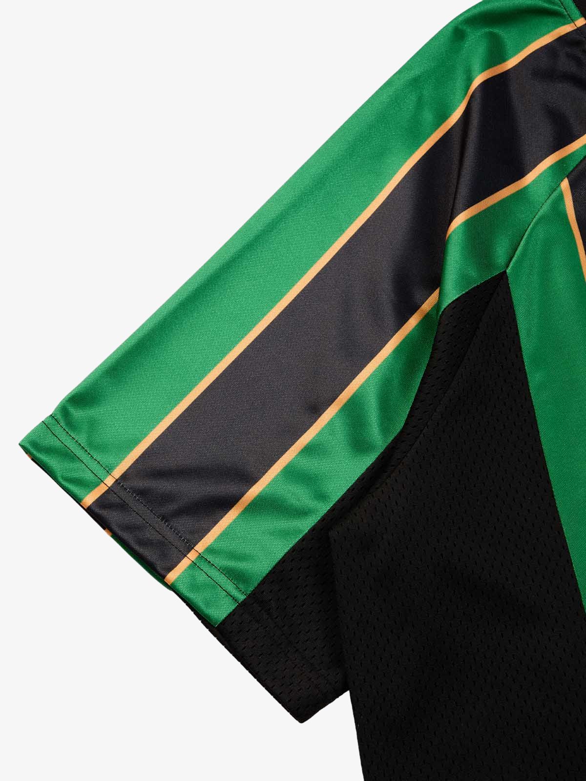 Original Retro Striped Spliced Sports Jersey T-Shirt - 2422 - Image 12