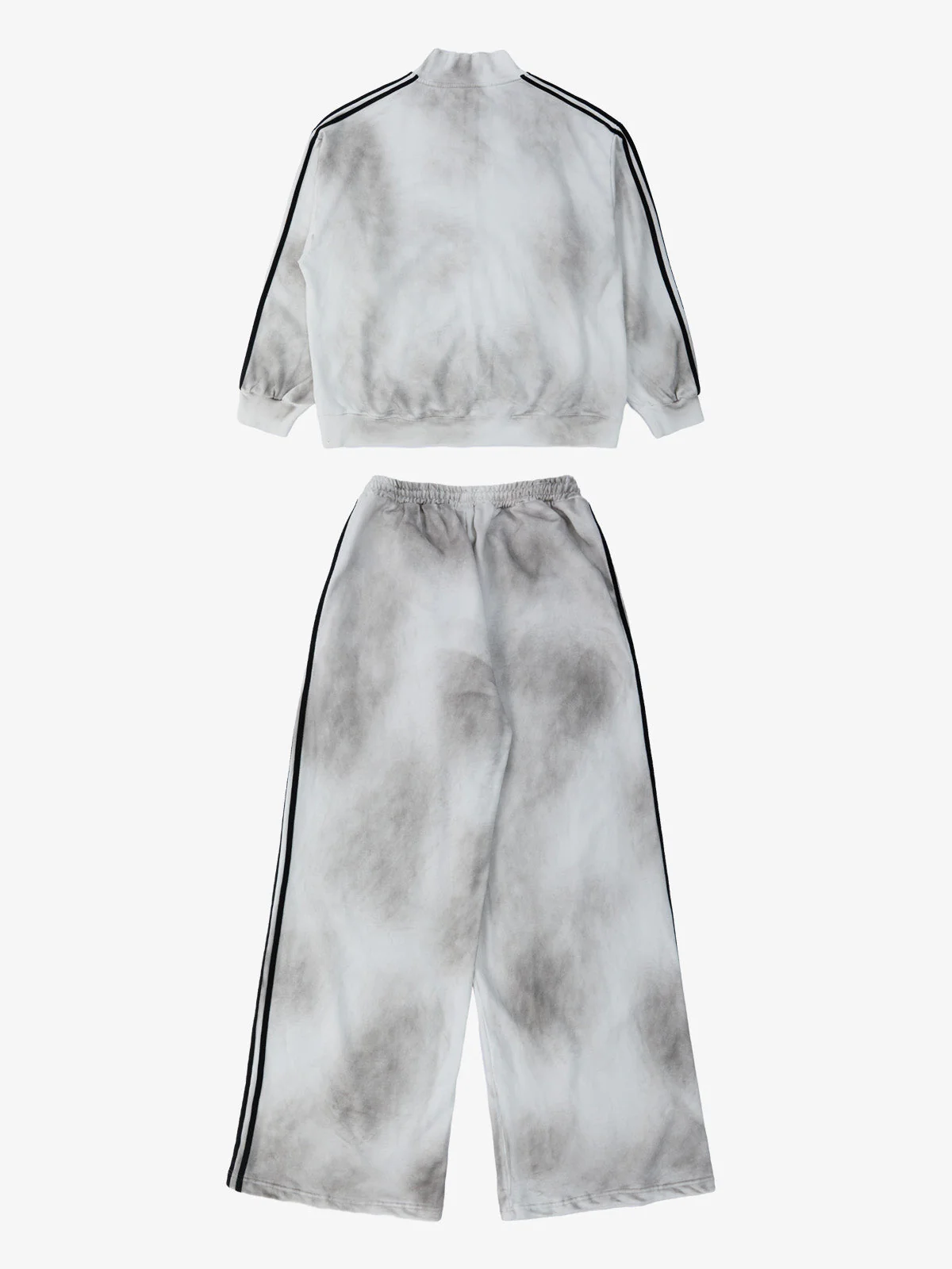 Supermade Vintage Distressed NO.3 Stand Collar Tracksuit - 2591 - Image 15