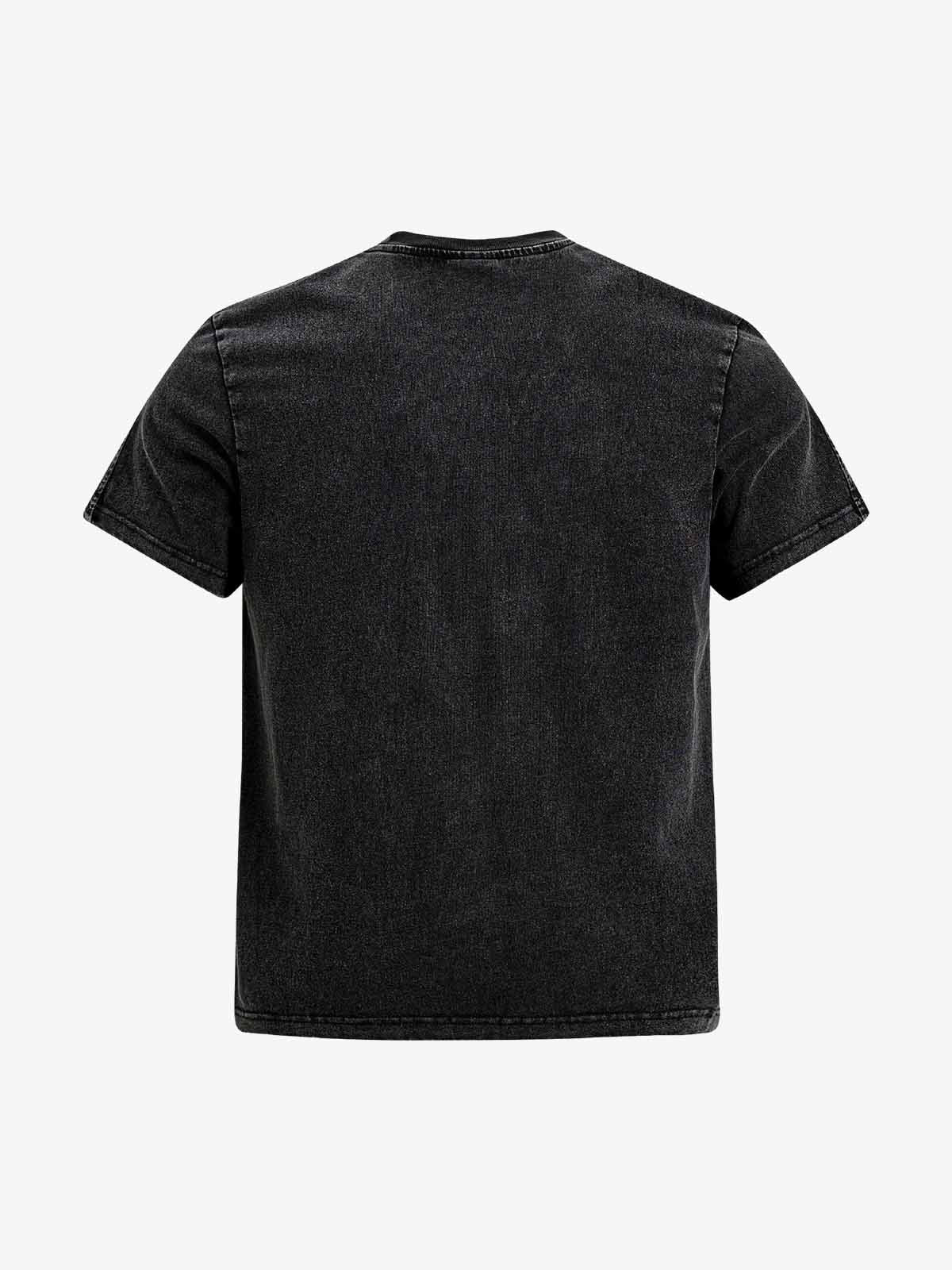 Supermade Vintage Wash "05" Graphic Football Jersey T-Shirt - Image 7