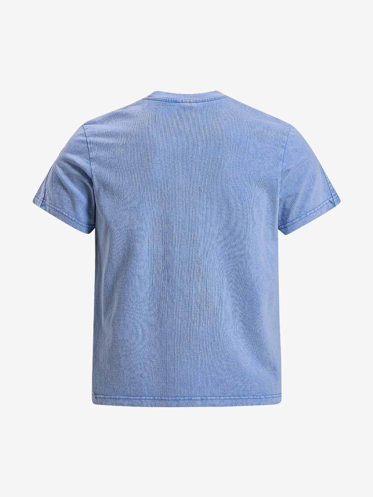 Supermade Vintage Wash "05" Graphic Football Jersey T-Shirt - Image 8