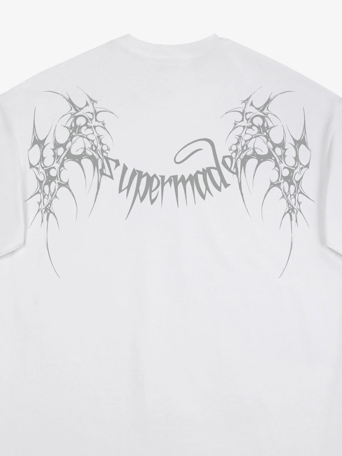 SUPM Gothic Sharp Letter Graphic T-Shirt - Image 24