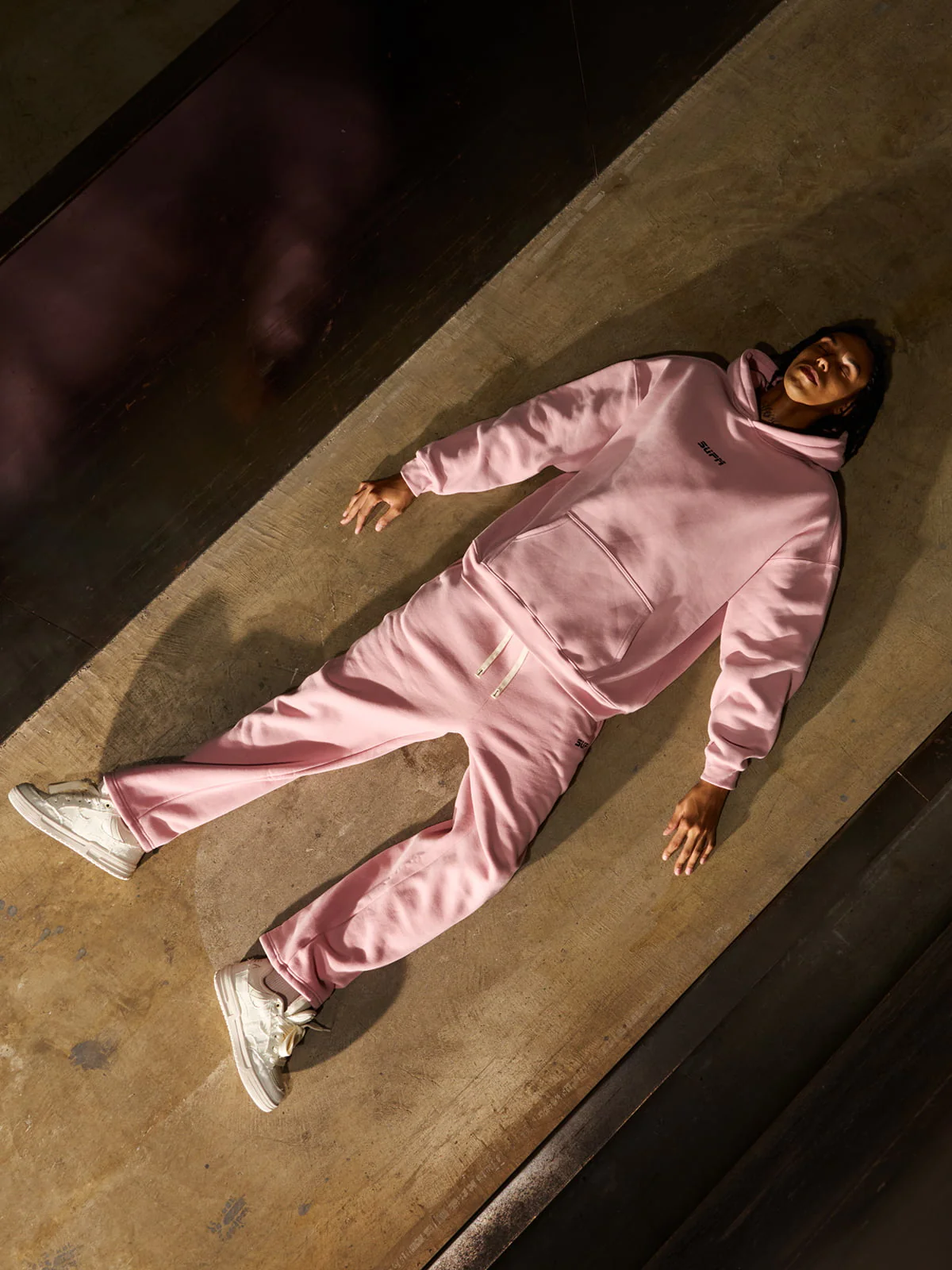 SUPM Pink Cloud Hoodie Set - Image 7