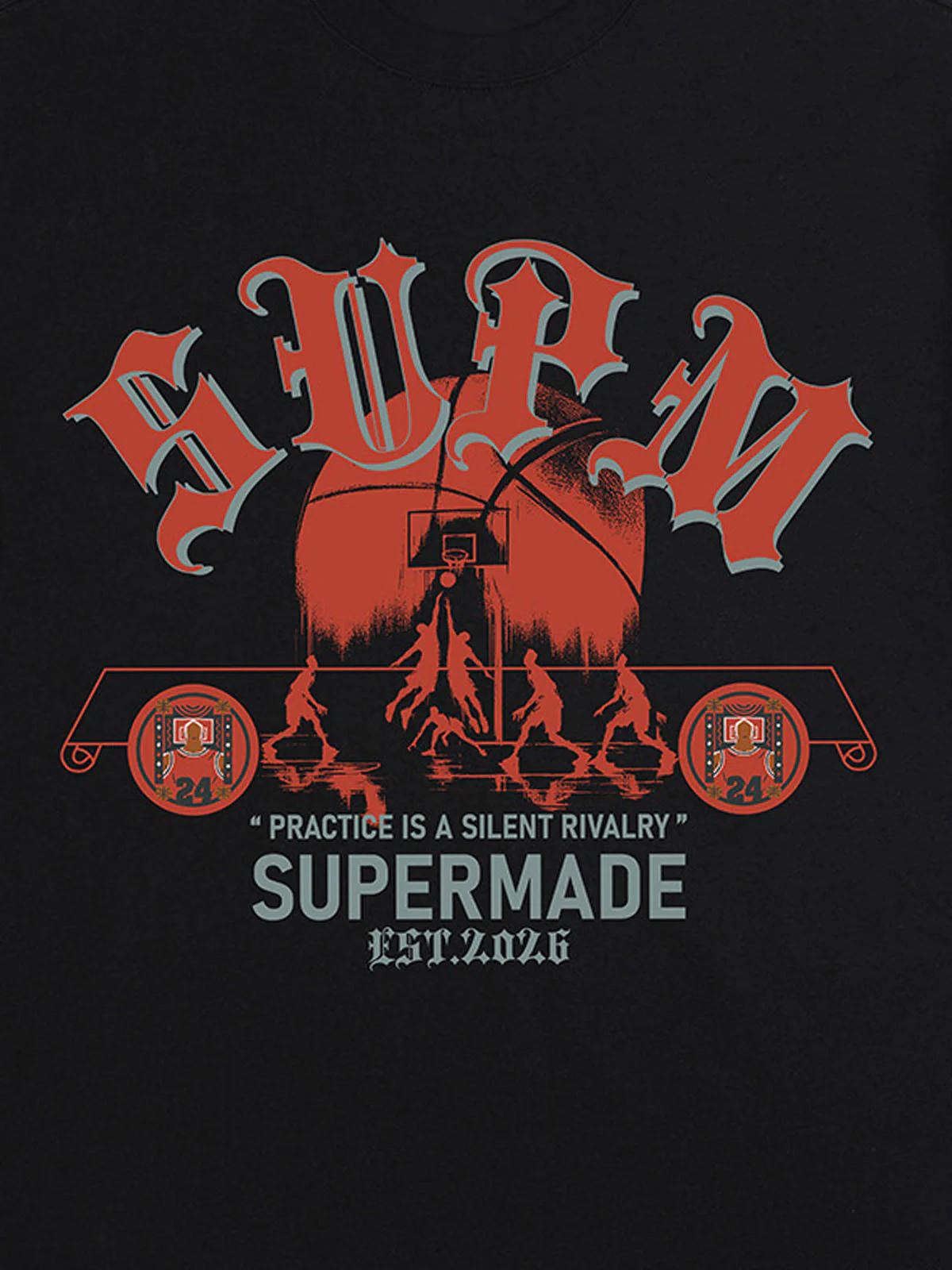 SUPM Slogan Graphic Retro Streetwear T-Shirt - Image 10
