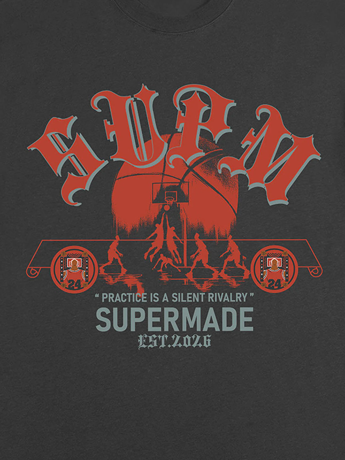 SUPM Slogan Graphic Retro Streetwear T-Shirt - Image 14