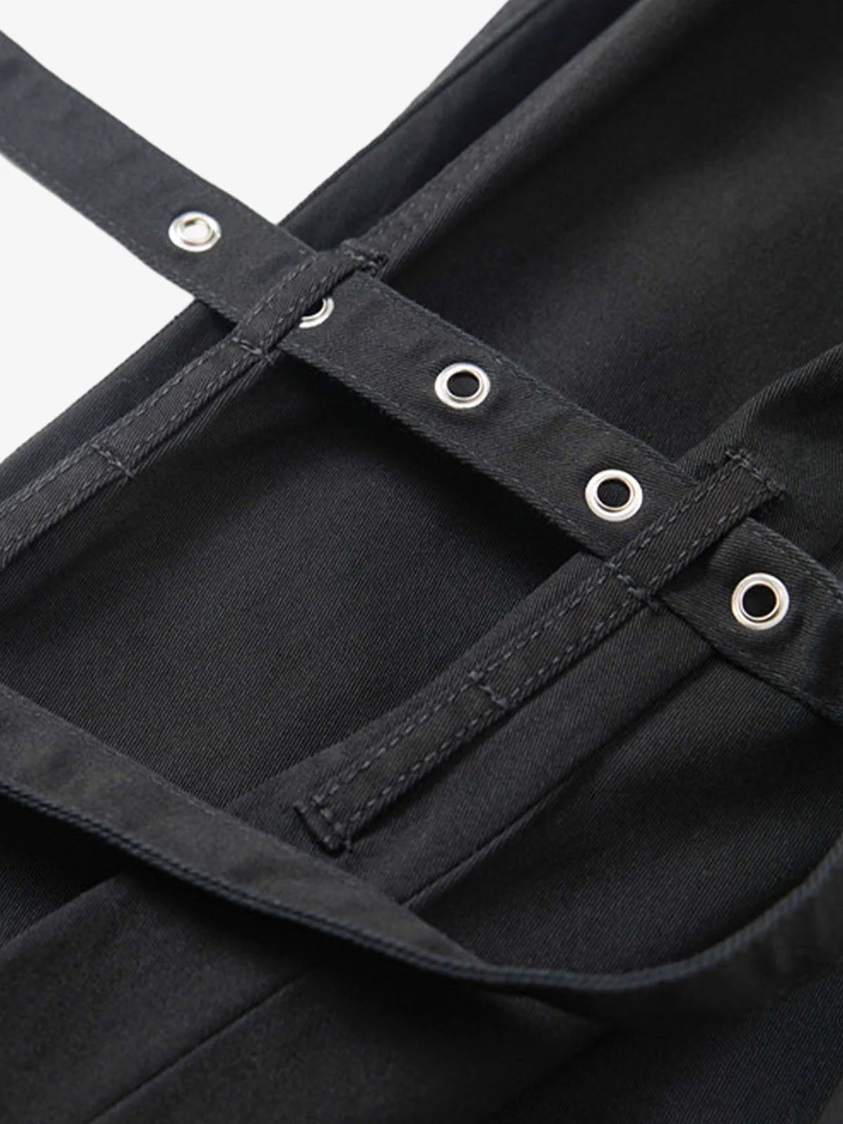 Technical Style Flared Cargo Casual Pants - Image 6