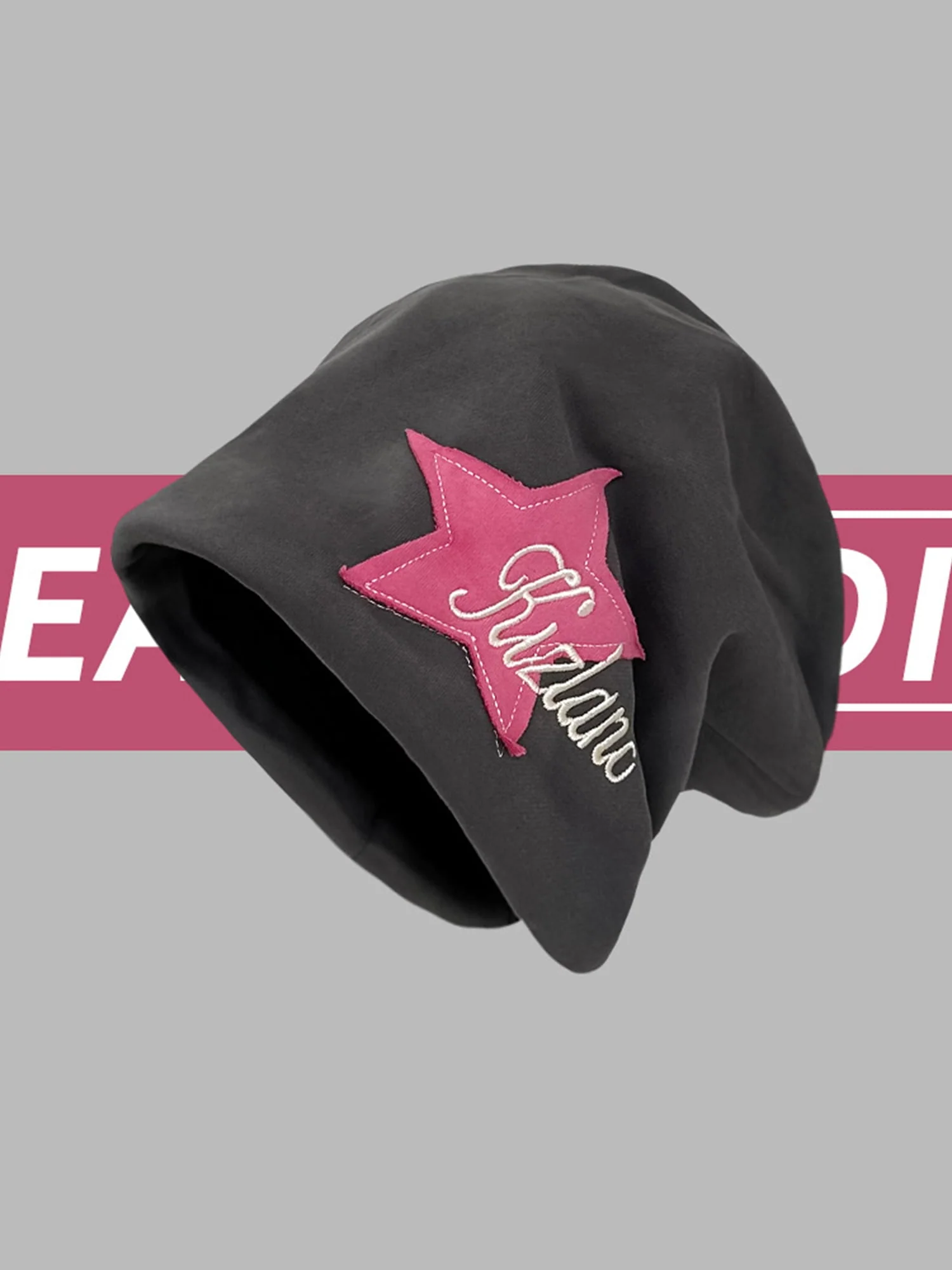 Thesupermade Star Embroidered Wrap Hat - 1703 - Image 8