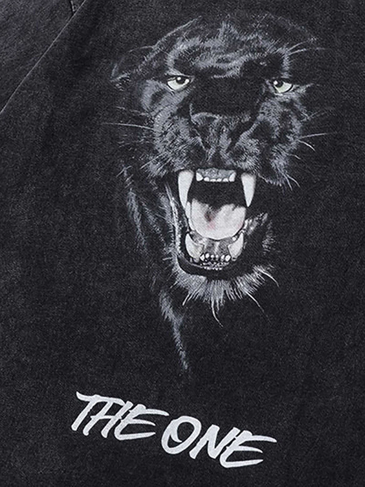 Thesupermade Black Panther Print T-shirt - Image 3