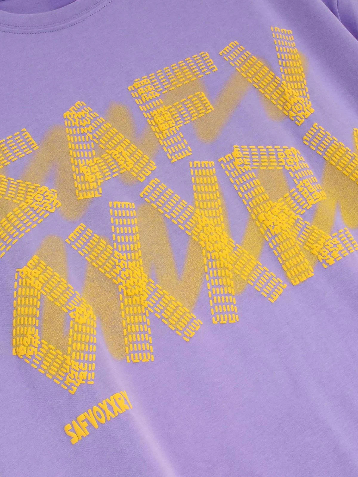 Thesupermade Creative Alphabet Printed T-Shirt - Image 10