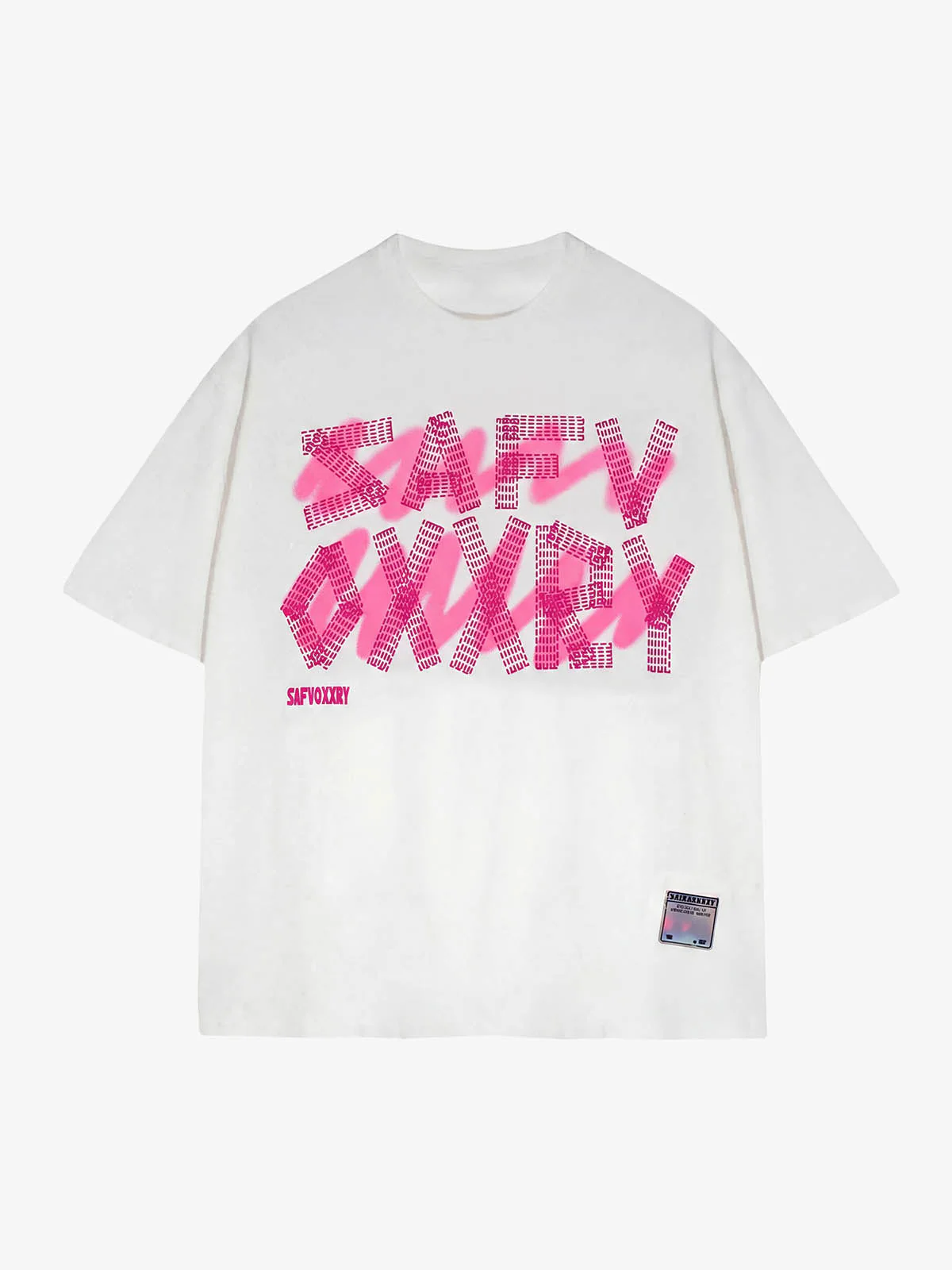 Thesupermade Creative Alphabet Printed T-Shirt - Image 5