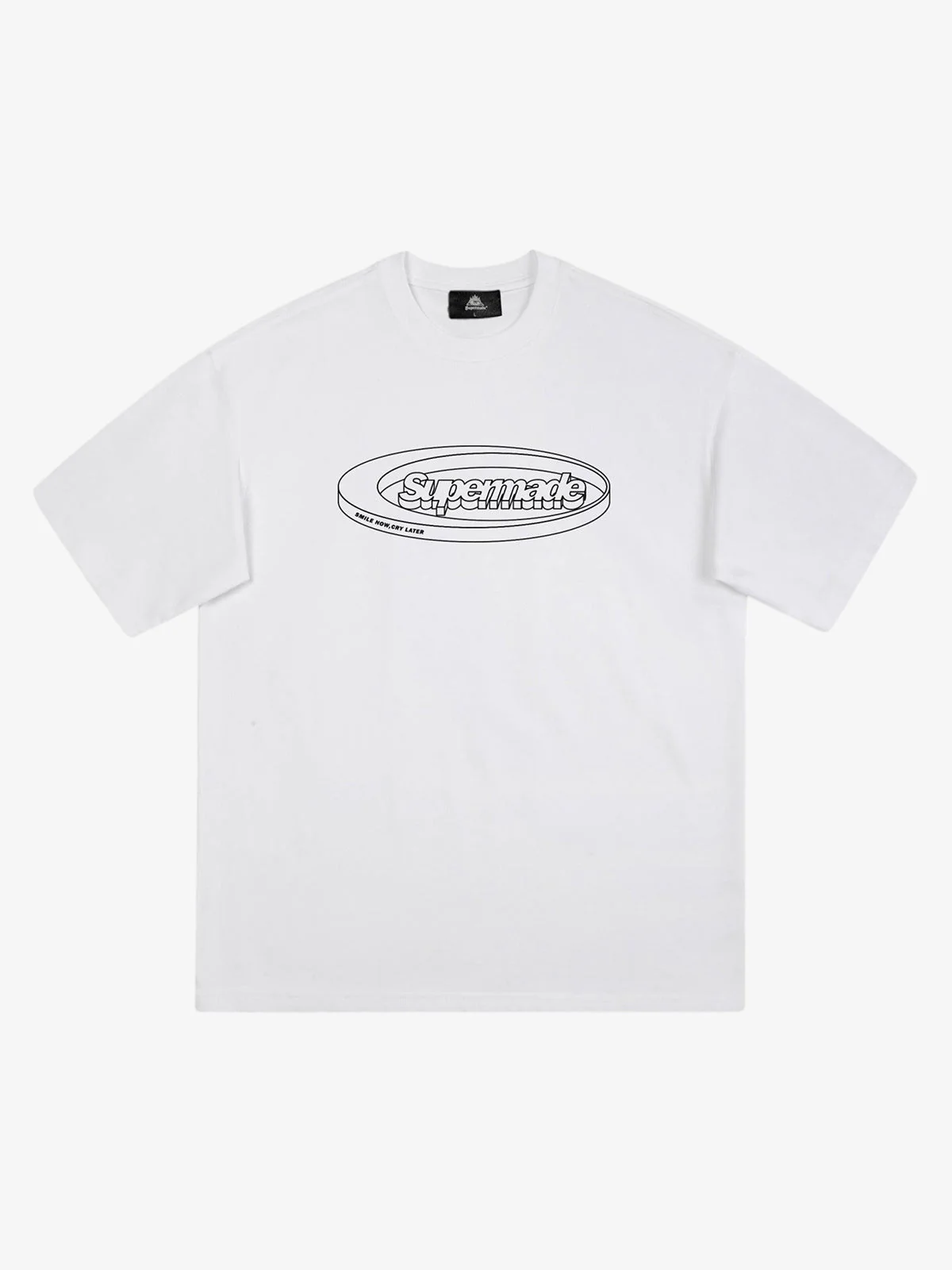 Thesupermade Font Logo Printing T-shirt - Image 6