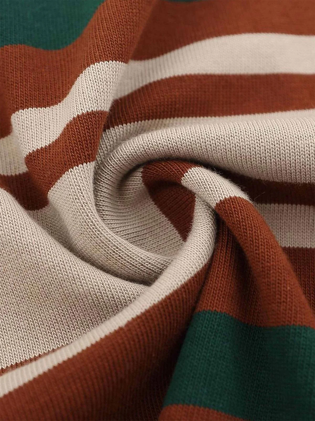 Thesupermade Vintage Striped Polo Shirt - 2165 - Image 2