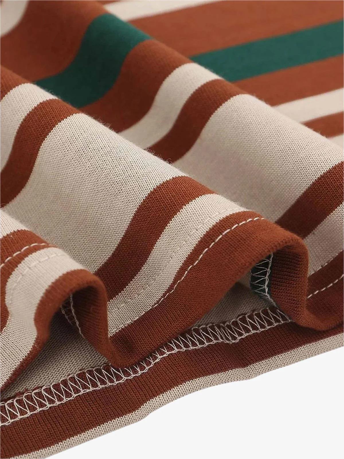 Thesupermade Vintage Striped Polo Shirt - 2165 - Image 5