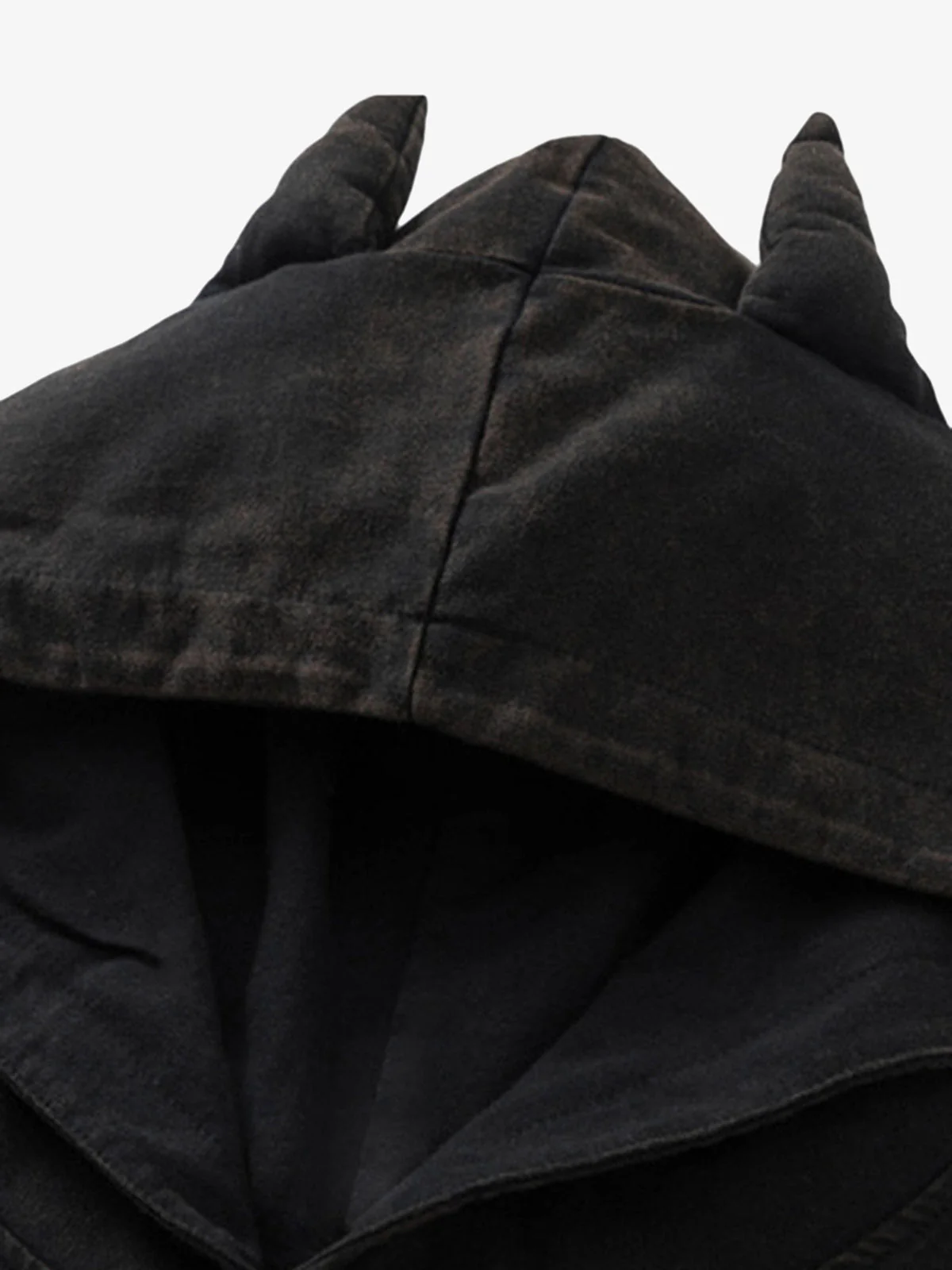 Thesupermade Washed Hooded Cotton Undershirt - Image 3
