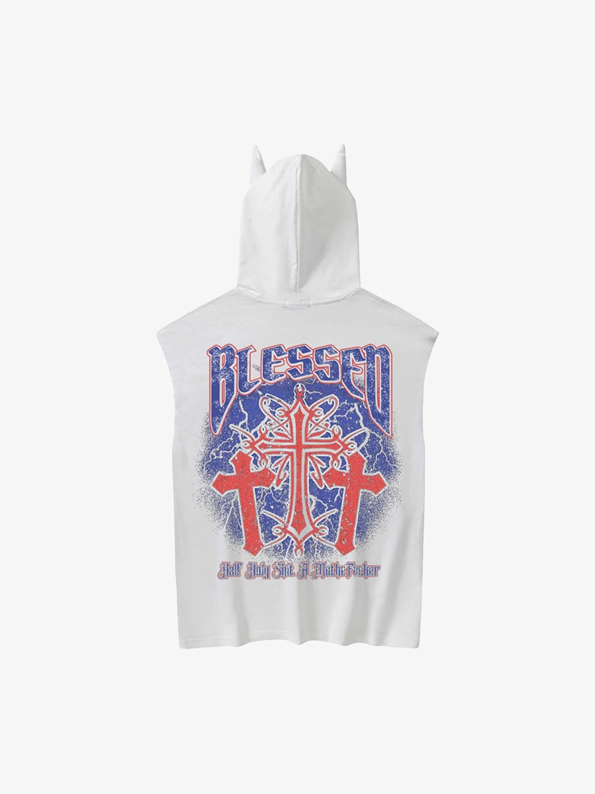 Thesupermade Washed Hooded Cotton Undershirt - Image 6