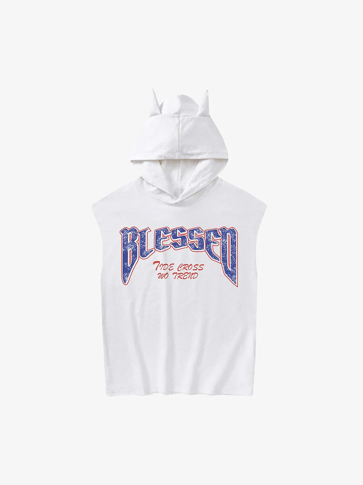 Thesupermade Washed Hooded Cotton Undershirt - Image 7