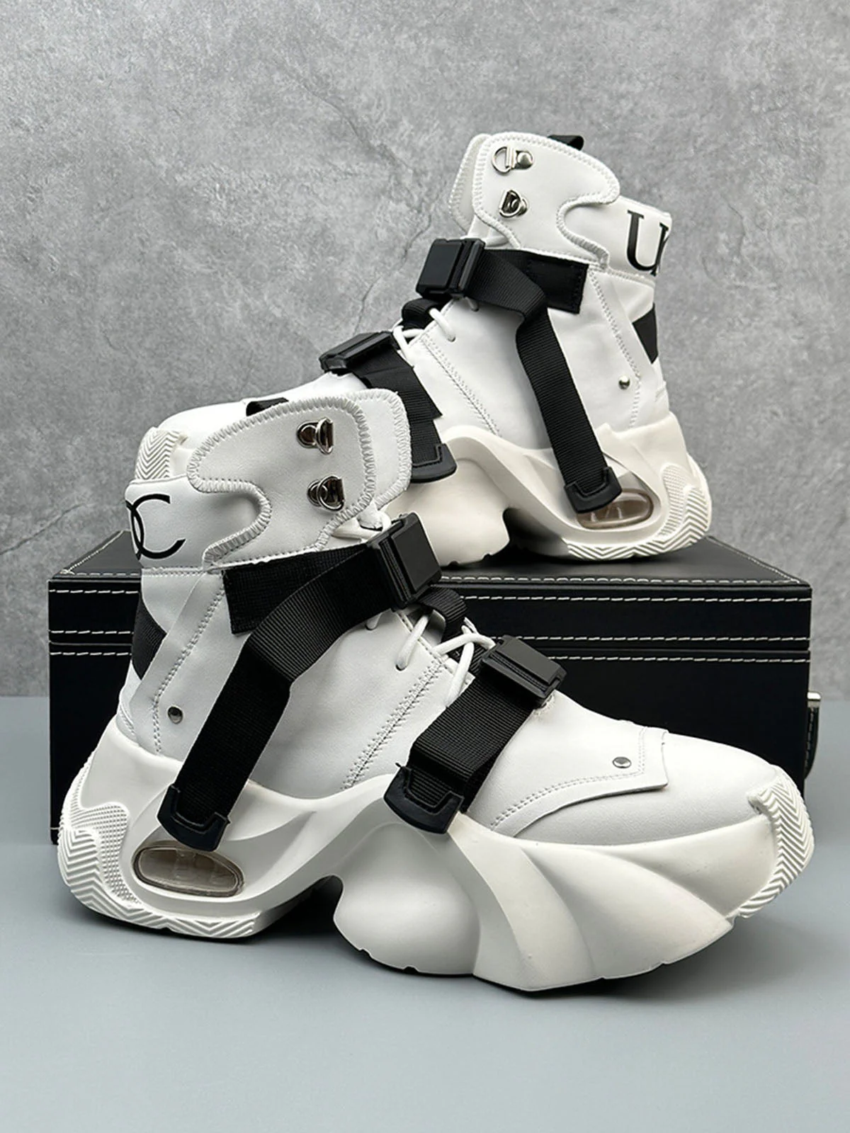 Dual-Strap Stealth Runner Boots - Image 13