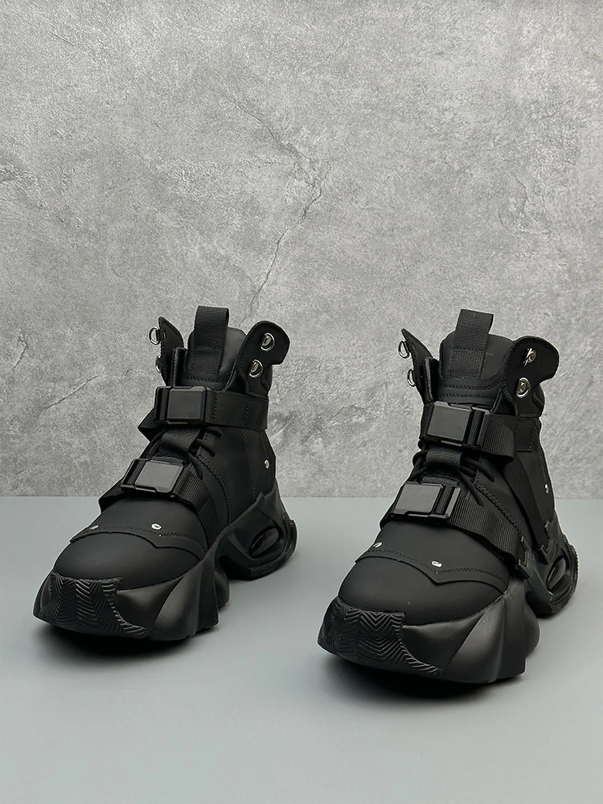 Dual-Strap Stealth Runner Boots - Image 5