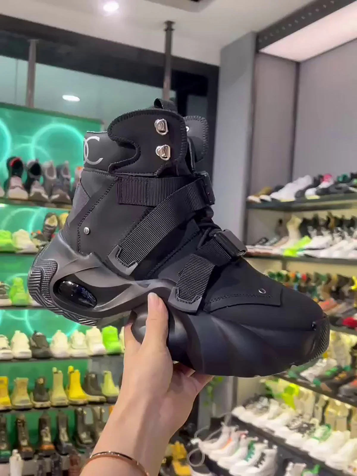Dual-Strap Stealth Runner Boots - Image 8
