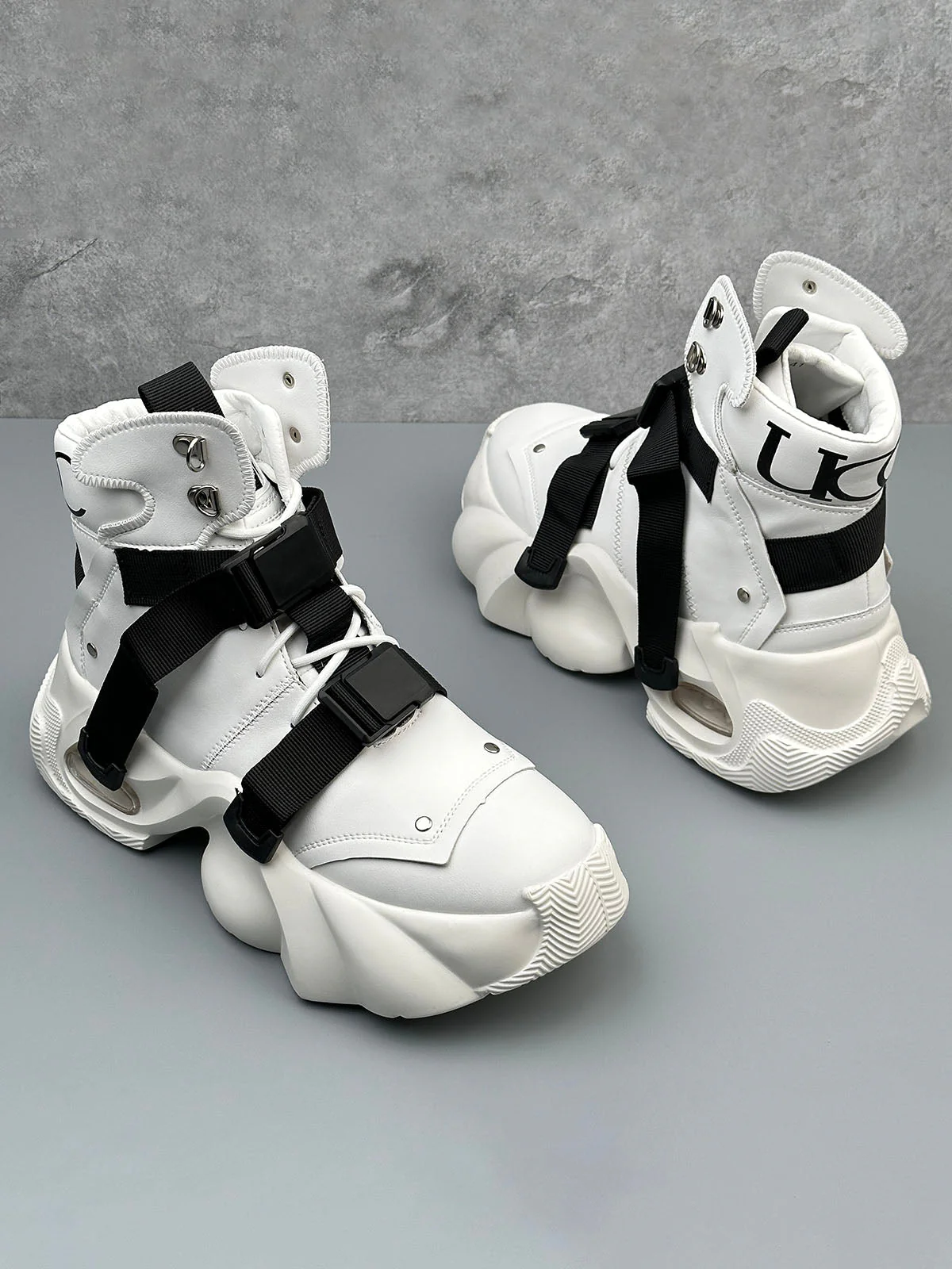 Dual-Strap Stealth Runner Boots - Image 9
