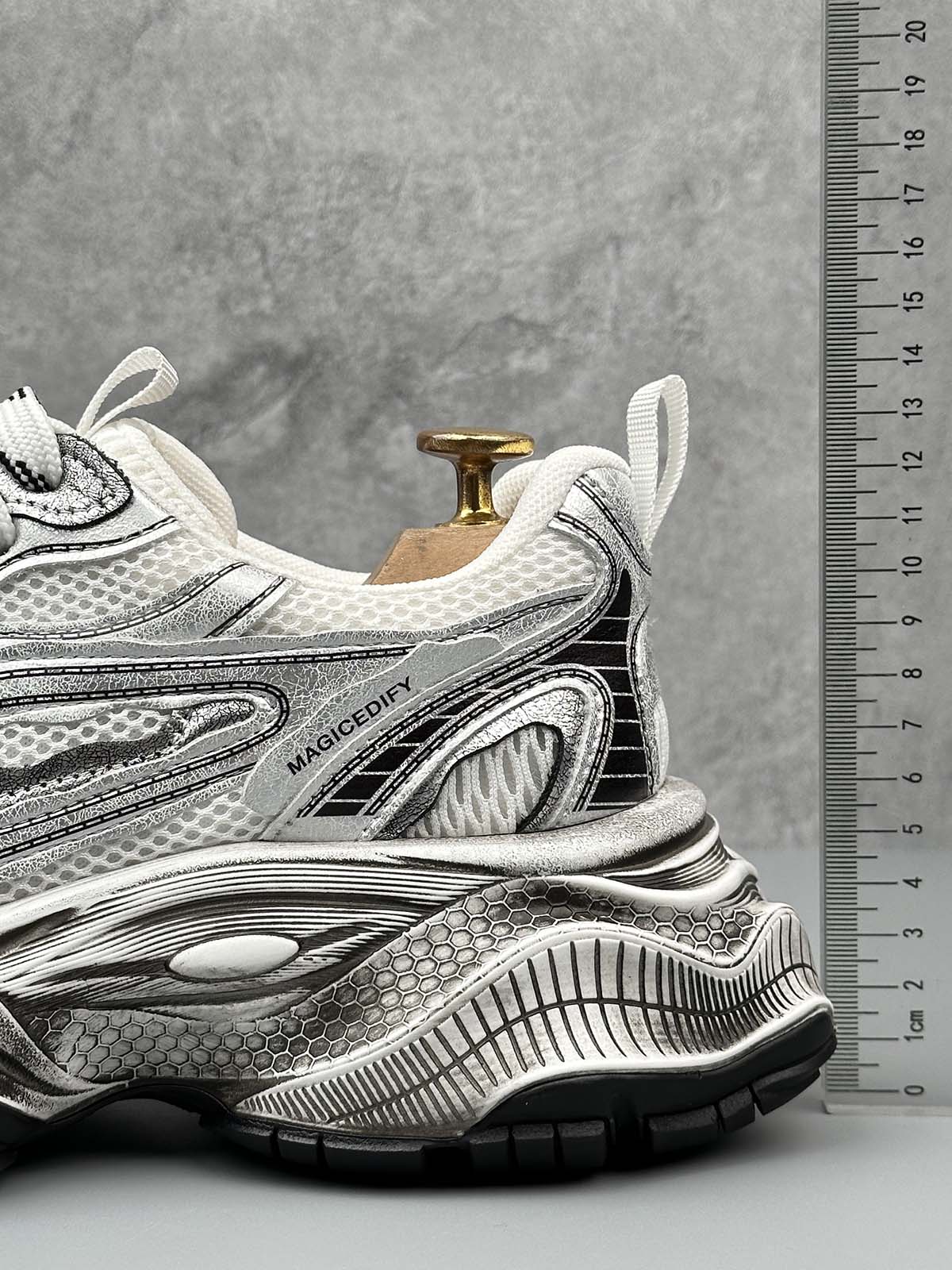 Chunky Sole Breathable Running Sneakers - Image 11