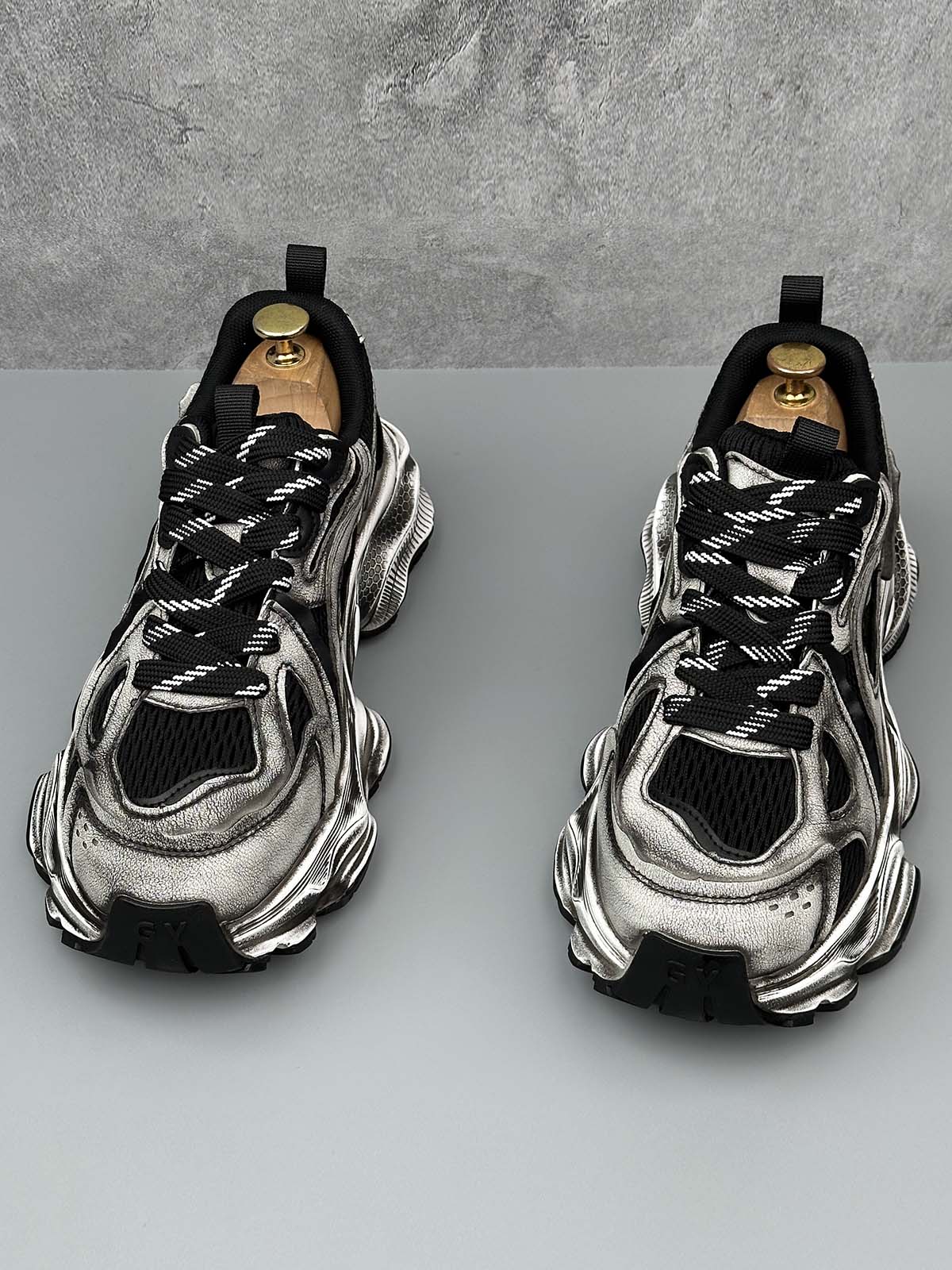 Chunky Sole Breathable Running Sneakers - Image 15
