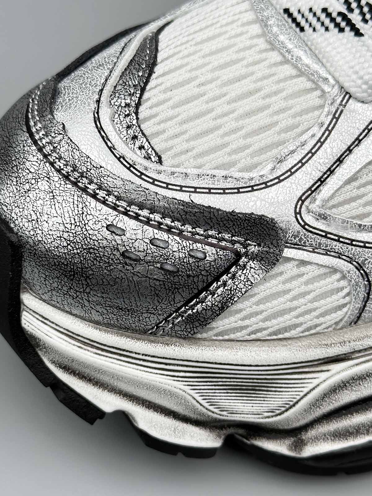 Chunky Sole Breathable Running Sneakers - Image 6