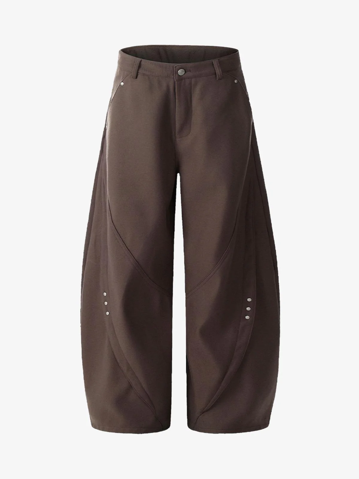 Retro Unisex Barrel Baggy Pants - 2450 - Image 5