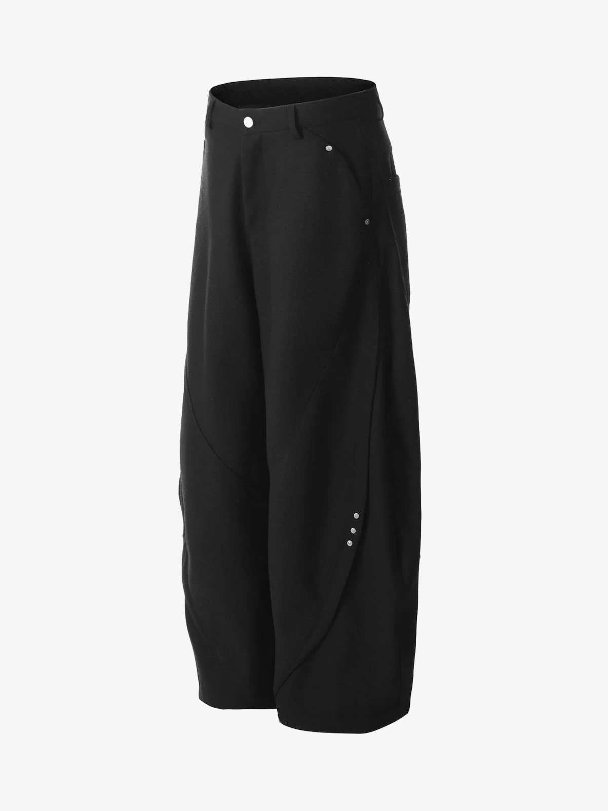 Retro Unisex Barrel Baggy Pants - 2450 - Image 6