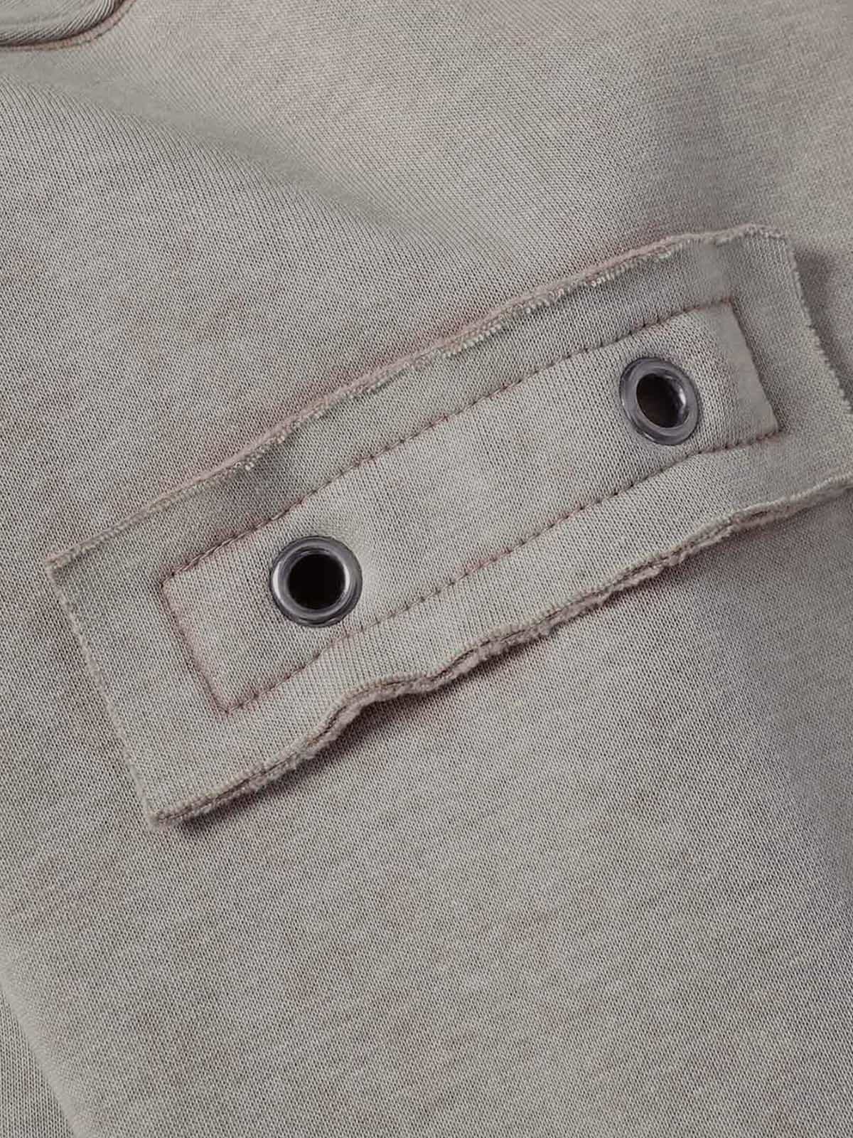 Wasteland Style Washed Zipper Up Sweatshirt - Image 8