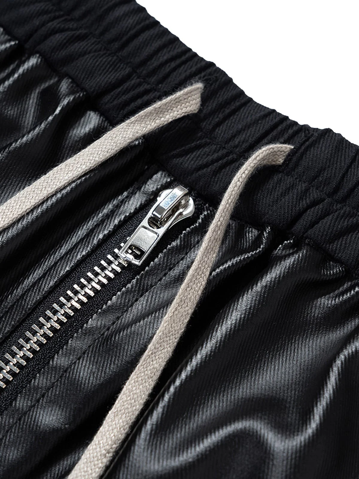 RO-style multi-pocket matte coated overalls - 2094 - Image 9