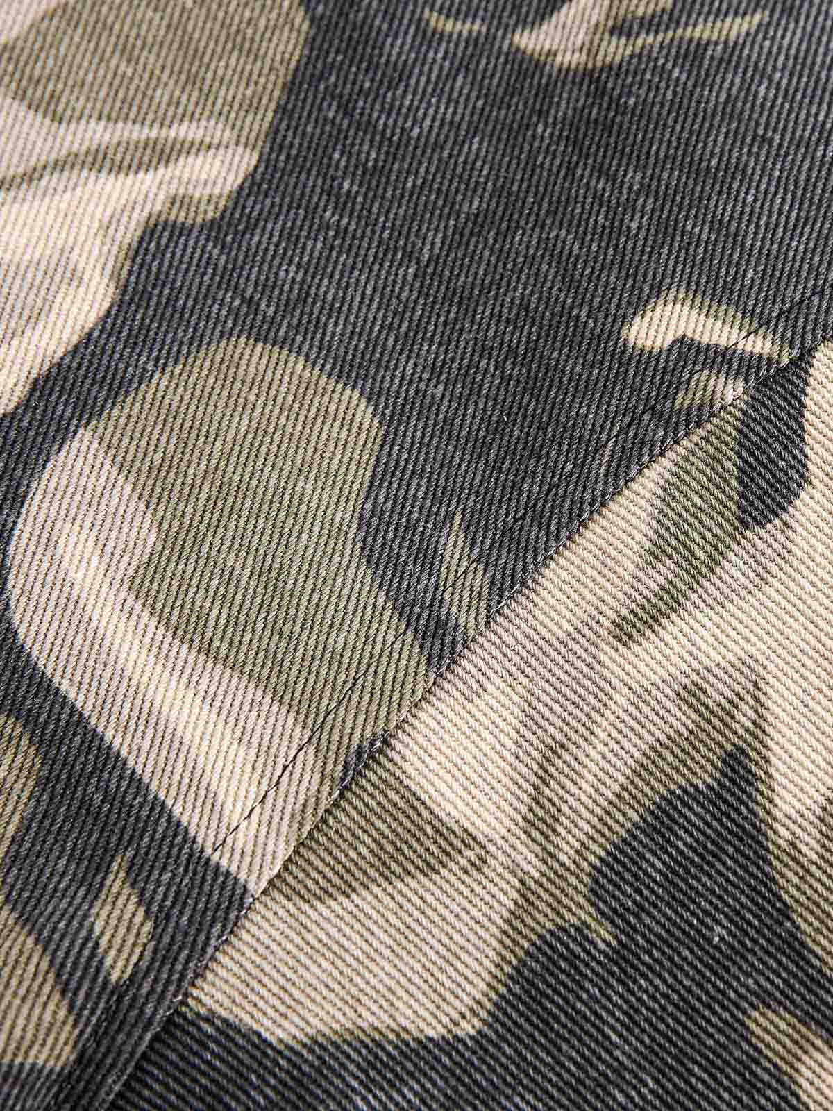 Thesupermade Camouflage Fur Hooded Jacket - 2353 - Image 9