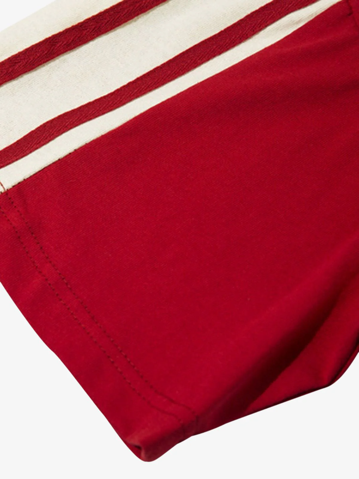 Color-Blocked Strip Racing T-shirt - 2076 - Image 7