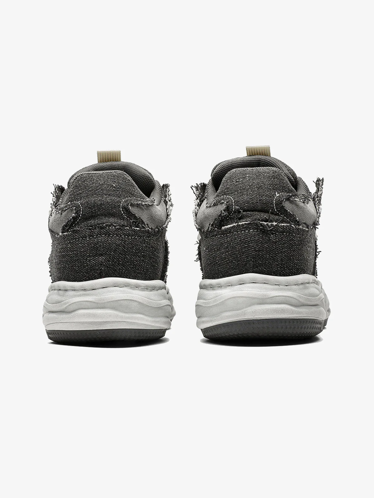 Distressed Deconstructed Split Whisker Platform Sneakers - 2602 - Image 8