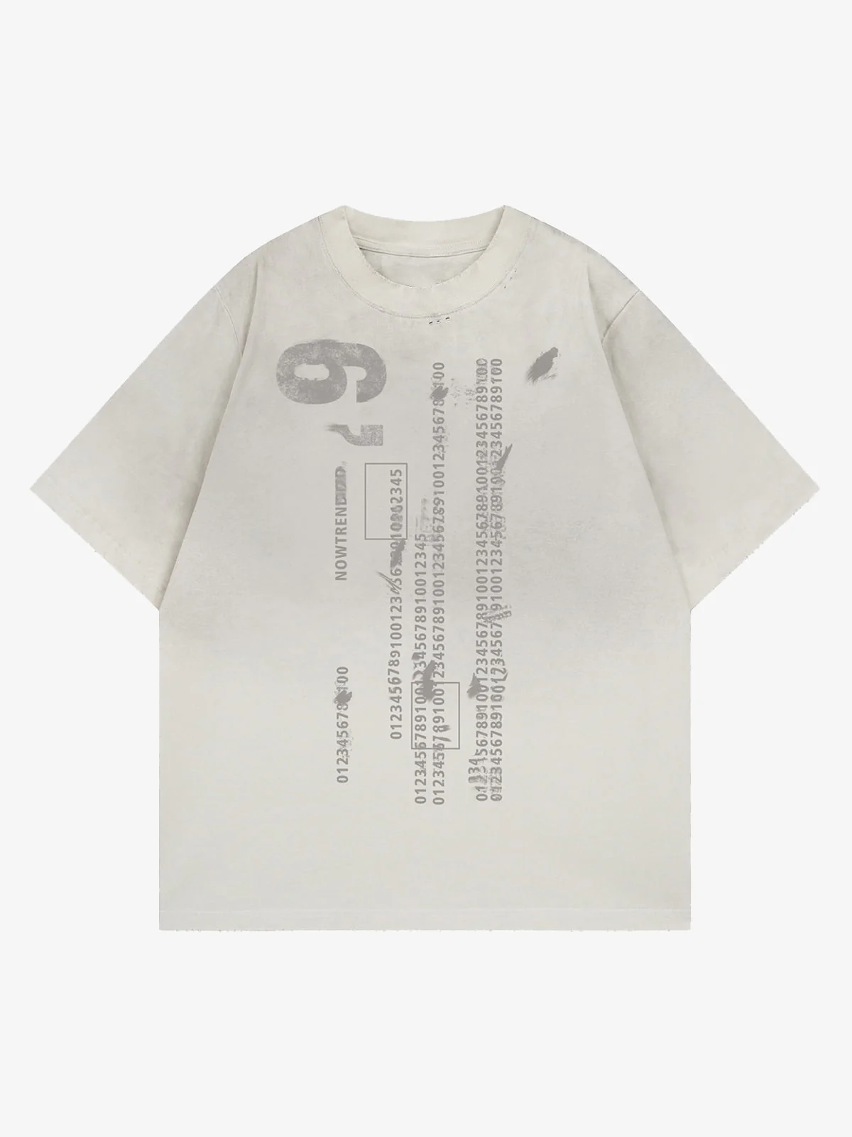 Distressed Digital Print T-shirt